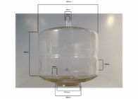 Szklany pojemnik na mleko o pojemności 50 litrów przeznaczony do przechowywania mleka, wysoki szklany młyn szklany ze szkła borokrzemianowego