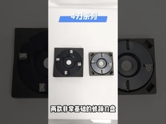 Wysokiej wytrzymałości tarcza do obcinania kopyt cztery ostrza stop aluminiowy dla krów i koni