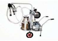 Vacuum Pump Single Bucket Dairy Milking Machine dla owiec / kóz / krów